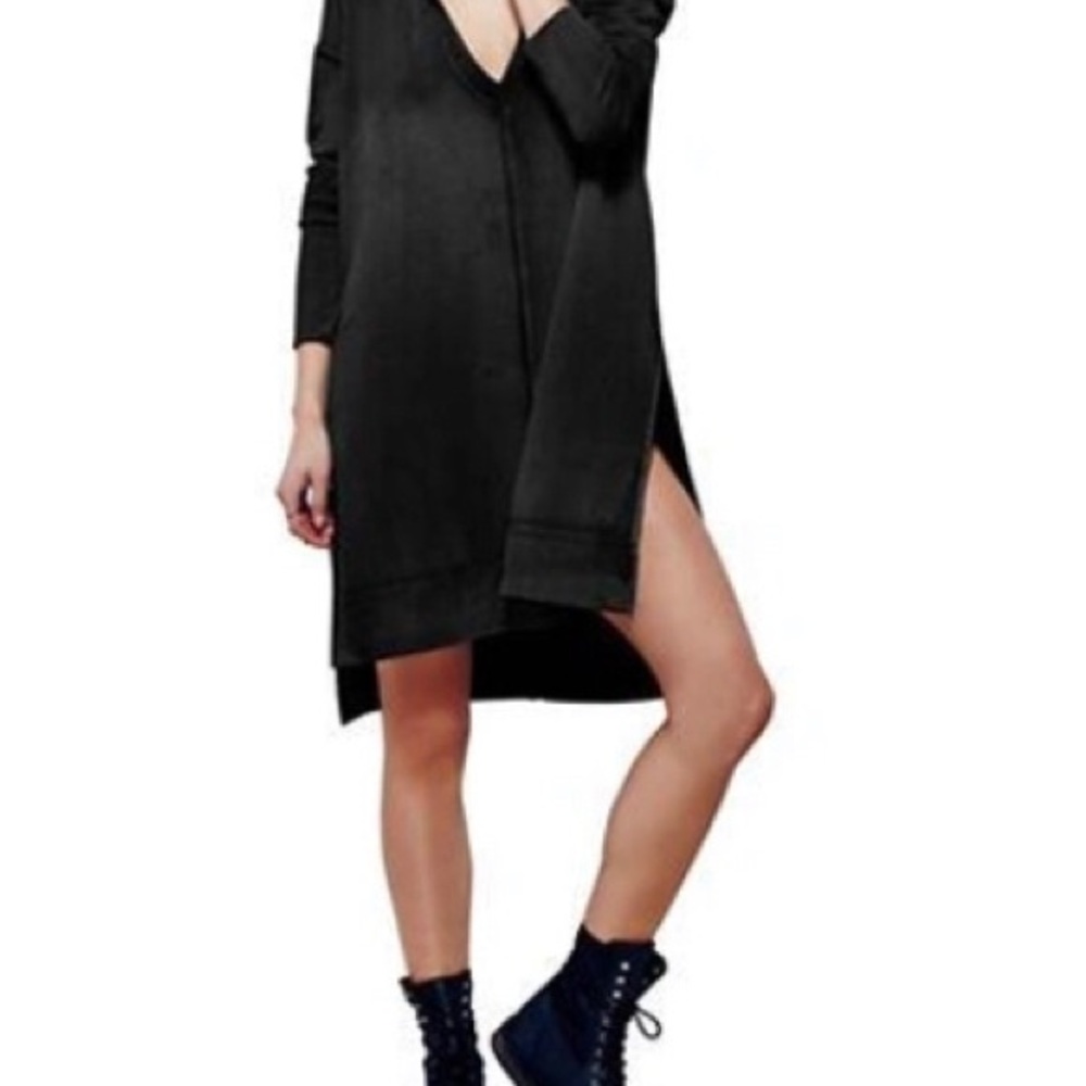 Free People Queen of Hearts Tunic in Black - S/P